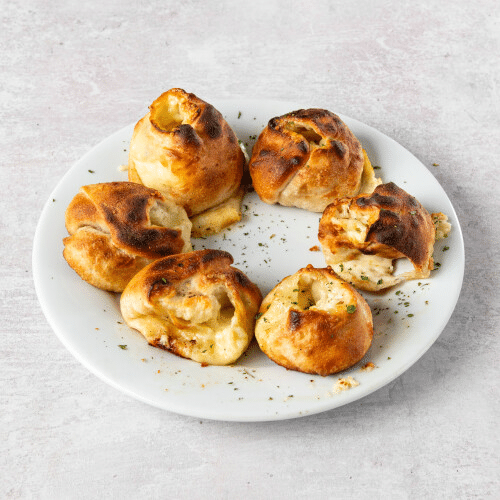 Pizzabrötchen mit Schinken