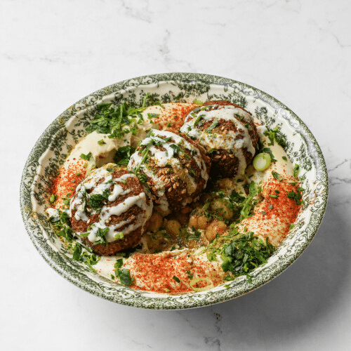 Falafel Hummus
