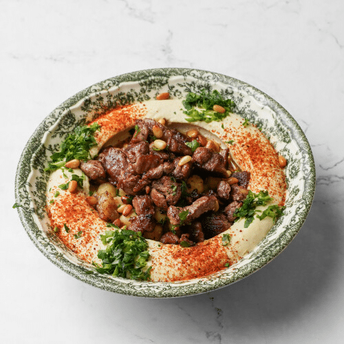 Lamp Meat Hummus