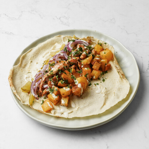 Chickwarma Wrap