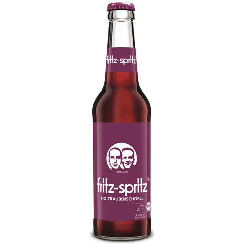 fritz-spritz® bio-traubenschorle 0,33l (MEHRWEG)