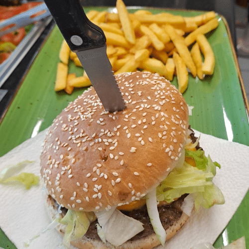 Cheeseburger - Menü