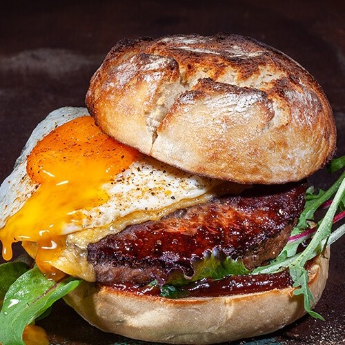American Black Angus Burger