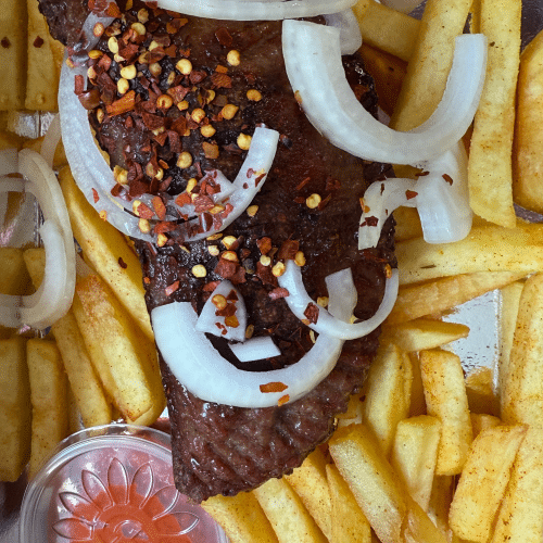 Pljeskavica/Hacksteack mit Feta Füllung