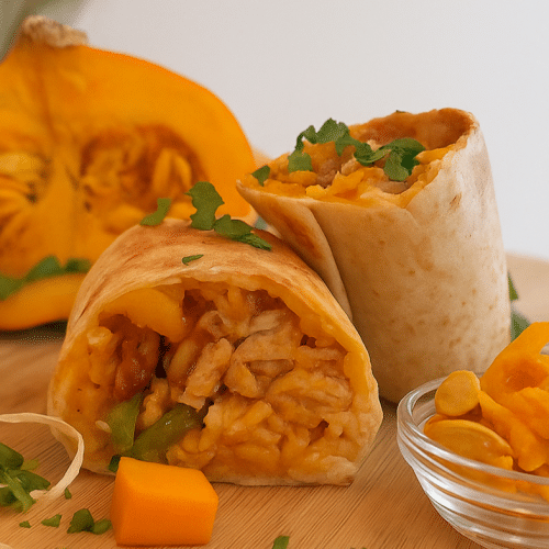 Pumpkin Spice Burrito Vegan (nur im Oktober)