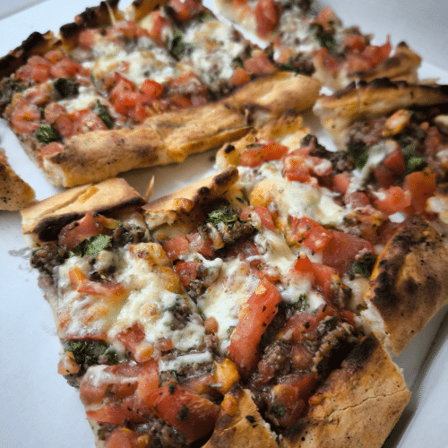 Pide mit Hackfleisch