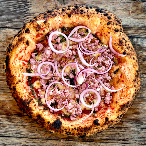 Pizza Bolognese