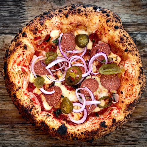 Pizza Oriental (scharf)