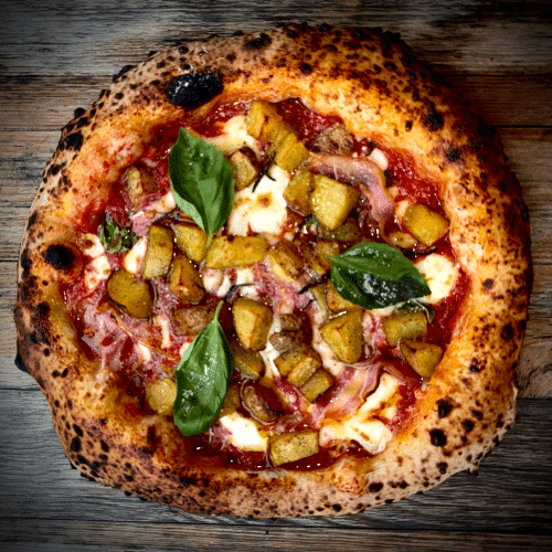Pizza Pancetta e Patate