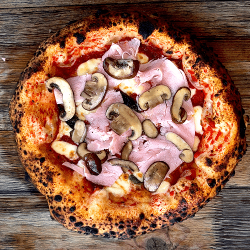 Pizza Prosciutto e Funghi