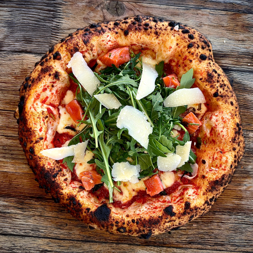 Pizza Salmone e Rucola