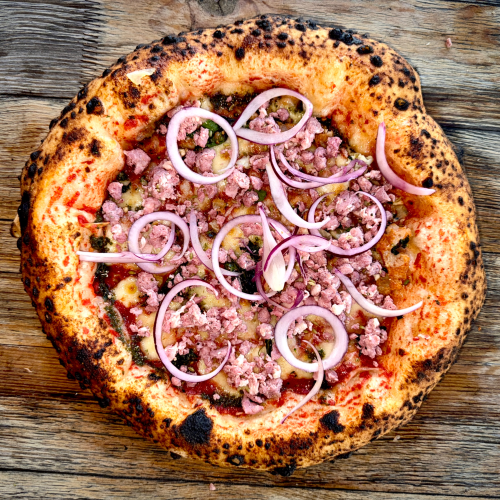 Pizza Salsiccia (pikant)