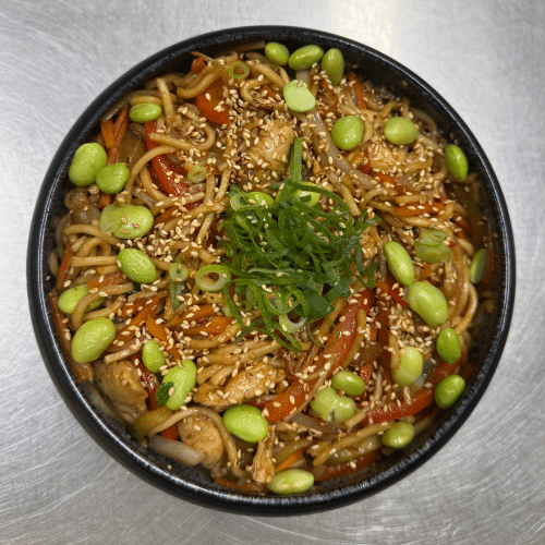 Yakisoba Hähnchenfleisch