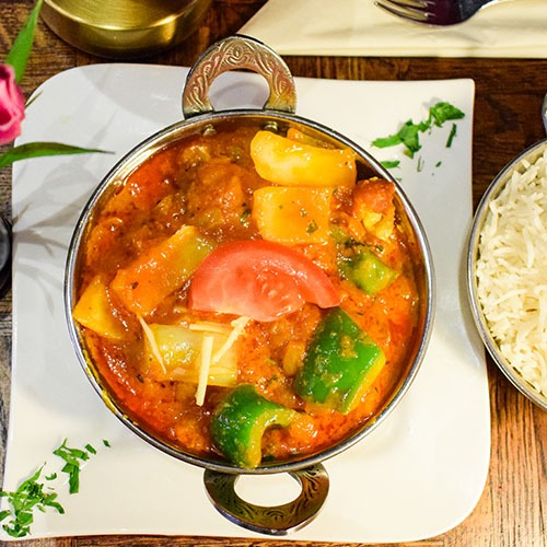 Chicken Jalfrezi (sehr scharf)
