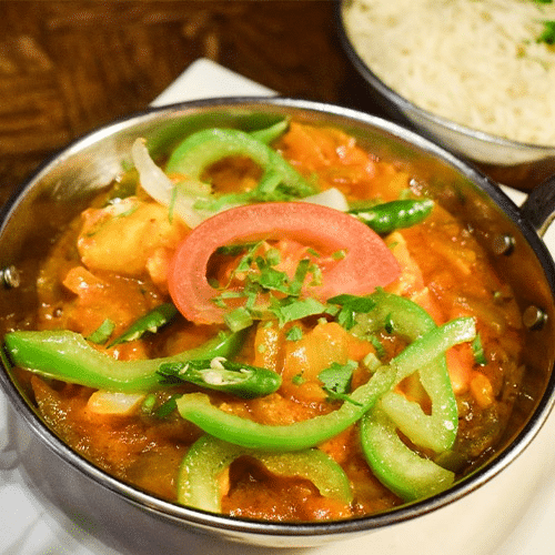 Fish Jalfrezi (sehr scharf)