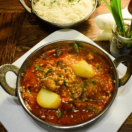 Fish Vindaloo (scharf)