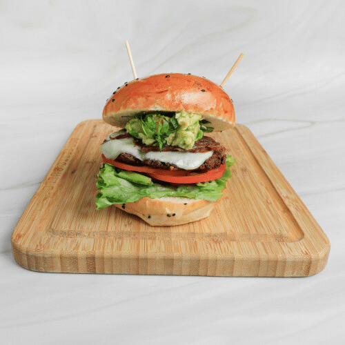 Avo-Dinkel Burger