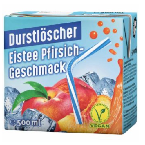 Durstlöscher Eistee Pfirsich 0.5l