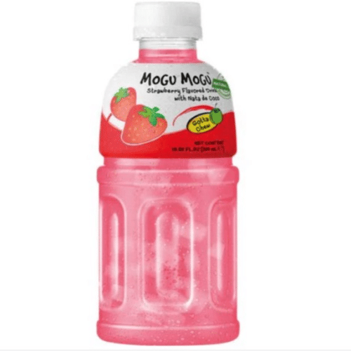 Mogu Mogu Erdbeer Getränk mit Nata de Coco 320ml