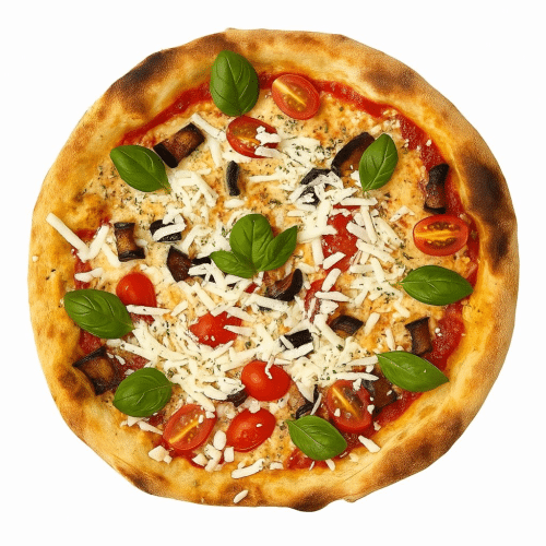 Pizza Norma (vegetarisch)