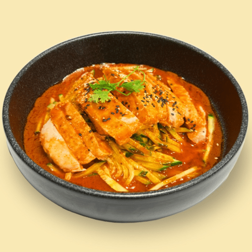 Sichuan Hähnchen scharf