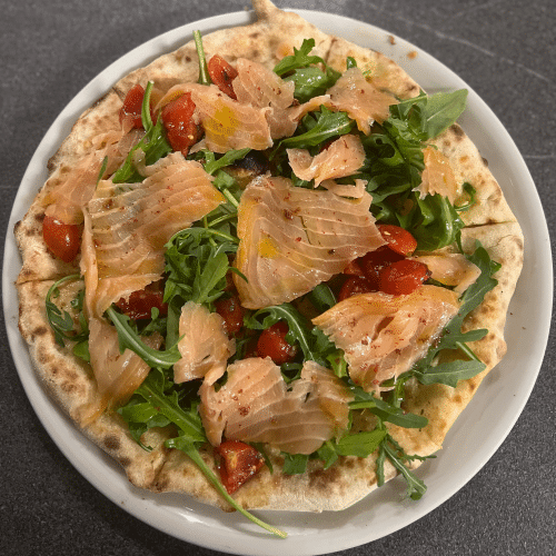 Focaccia Salmone
