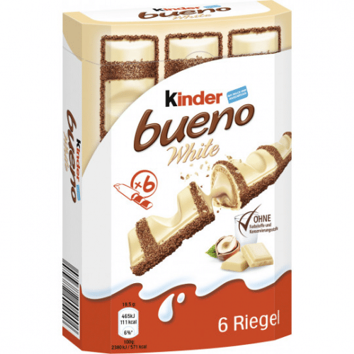 Ferrero Kinder Bueno White (6x19,5g)