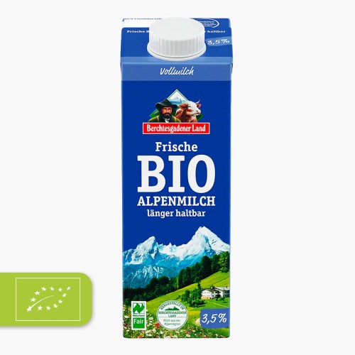Bercht. Land Frische Bio Alpenmilch 3,5% 1l