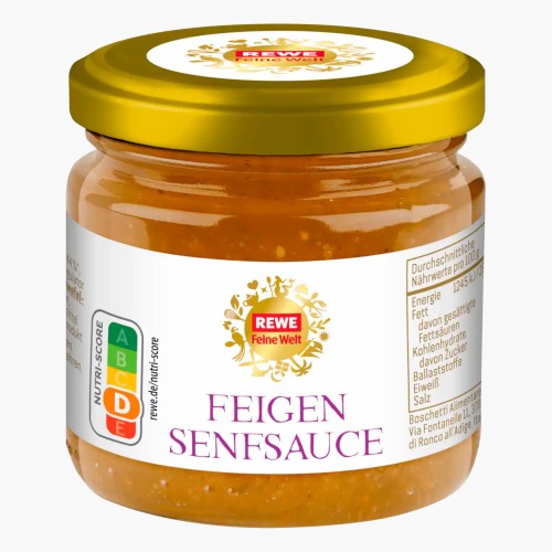 Rewe Feine Welt Feigen-Senfsauce 90ml