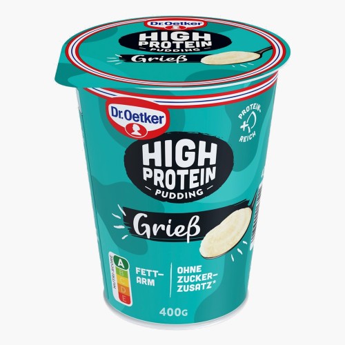 Dr.Oetker High Protein Pudding Grieß 400g