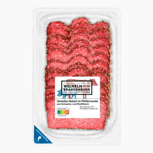 Wilhelm Brandenburg Salami mit Pfeffer 80g