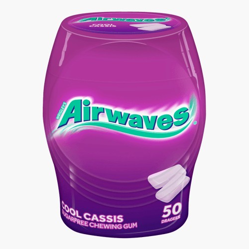 Airwaves Cool Cassis Kaugummi 50 Dragees