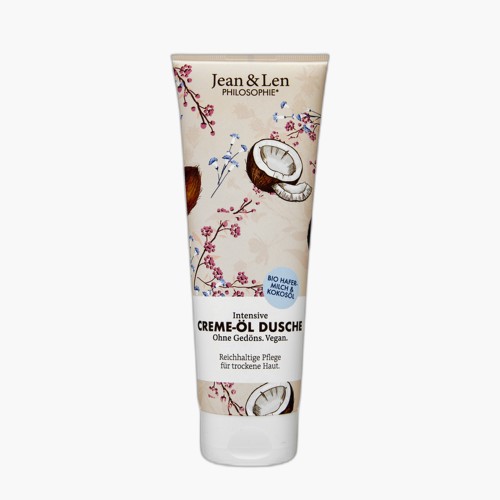 Jean & Len Duschgel Creme-Öl Bio Hafermilch 250ml