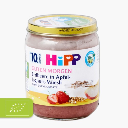 Hipp Bio Erdbeere in Apfel-Joghurt-Müsli 160g