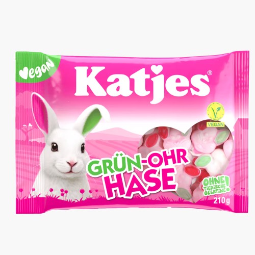 Katjes Grün-Ohr Hase vegan 210g