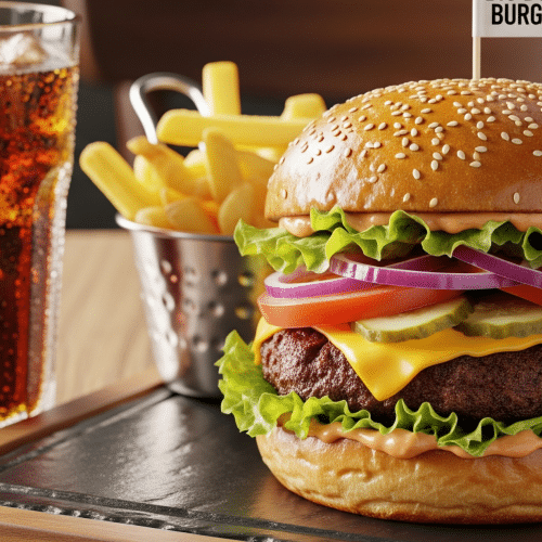 Burger Crispy Burger Menü