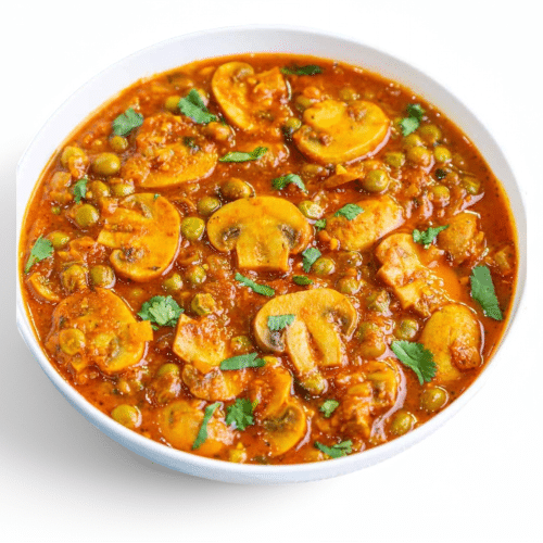 Mushroom Matar Masala