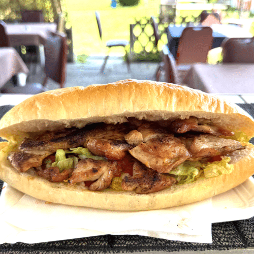 Hähnchen Sandwich