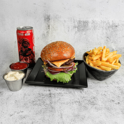 Cheeseburger Menü