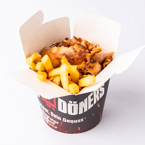 HDD Döner Box mit Pommes frites