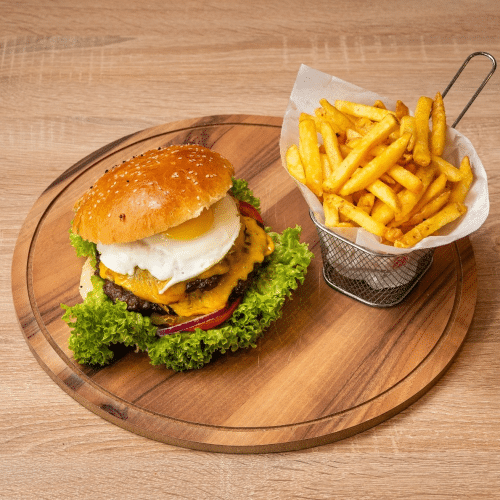Burger Double Menü