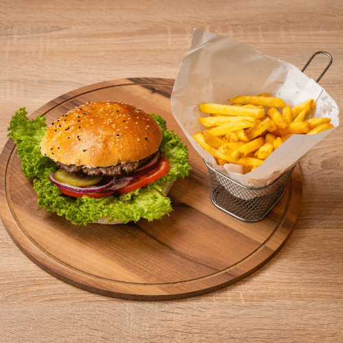 Burger Single Menü