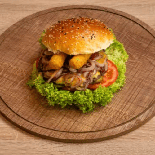 Tommy's Spezial Mozzarella Burger