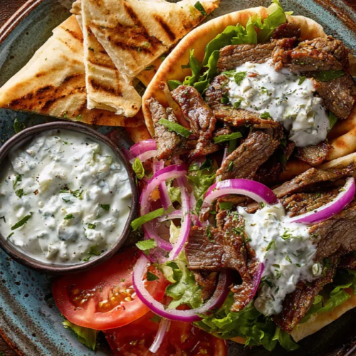 Gyros Teller Spezial