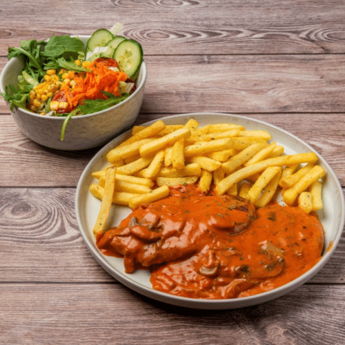 Jägerschnitzel