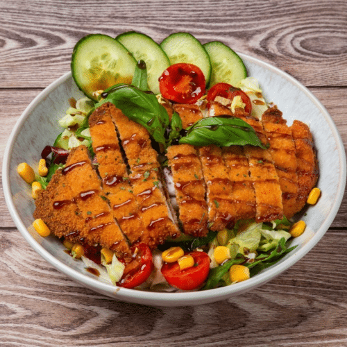 Salat Crunchy Pollo