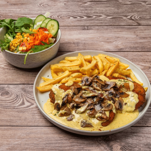 Schnitzel Funghi
