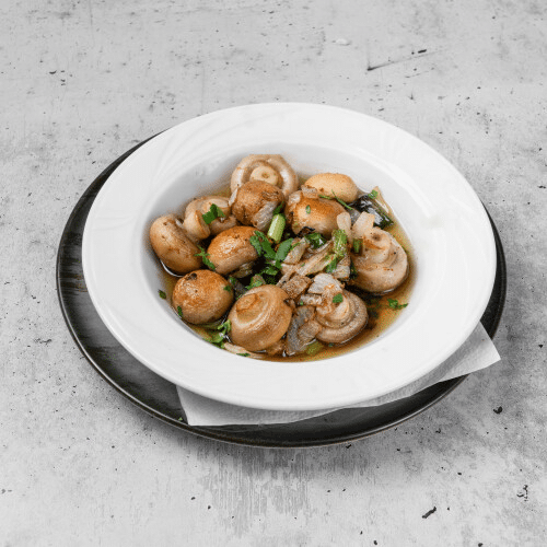 Gebratene Champignons