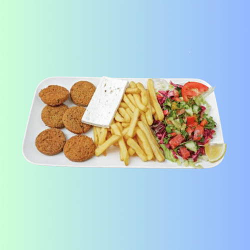 Falafel Teller mit Salat