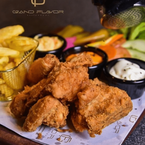 Broasted Chicken Halbe